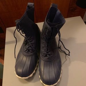 Men’s Used Navy Native Light Weight Rain Boots